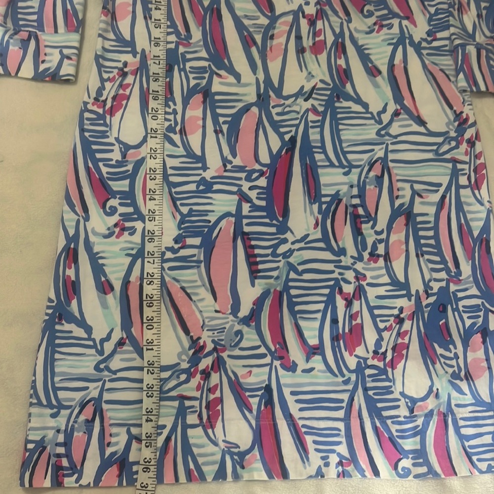 Lilly Pulitzer L Red Right Return Marlowe dress